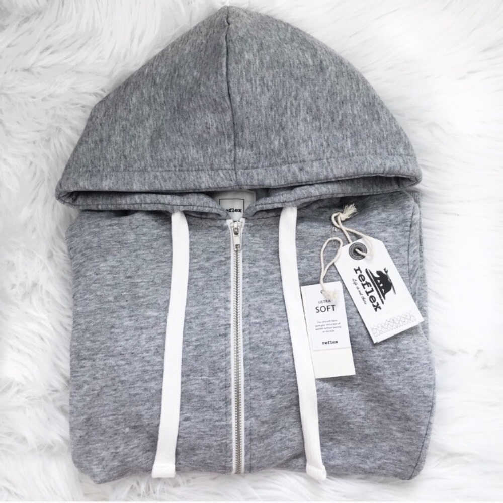 LAST 1️⃣ LAZY DAYS zip up - In light heather grey